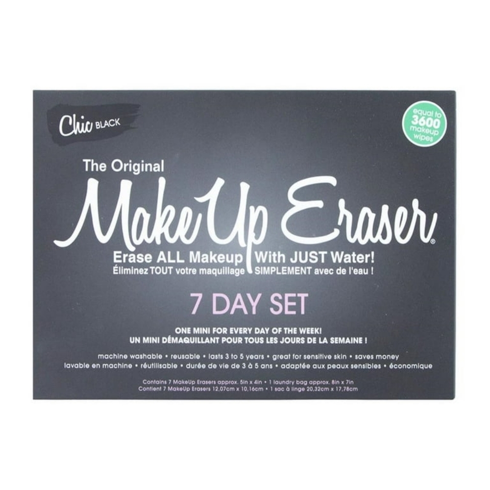 The Original MakeUp Eraser 7 Day Set Reusable Makeup Remover Cloths NIB